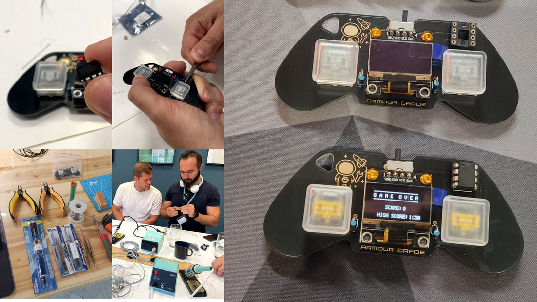 DIY Challenge #1: Gaming Console GC-01 – Workshop at DataArt
