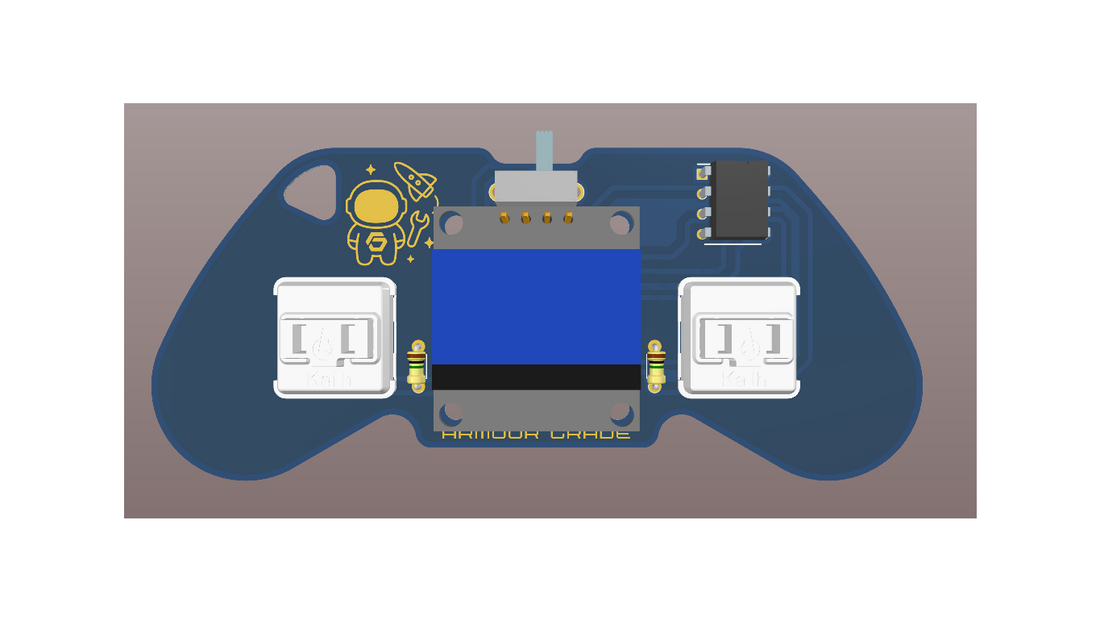 Open-Source Keychain Gaming Console